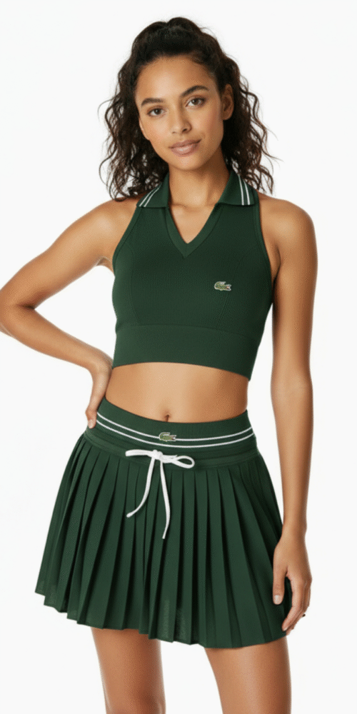 IDW-006 Set 2 Piezas - Lacoste Ultradry - Verde