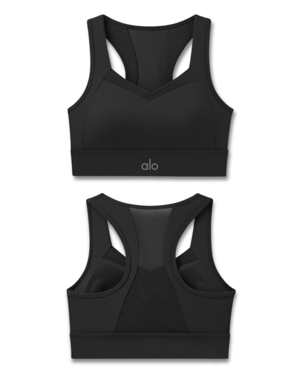 Top - Alo Malla Espalda - Negro