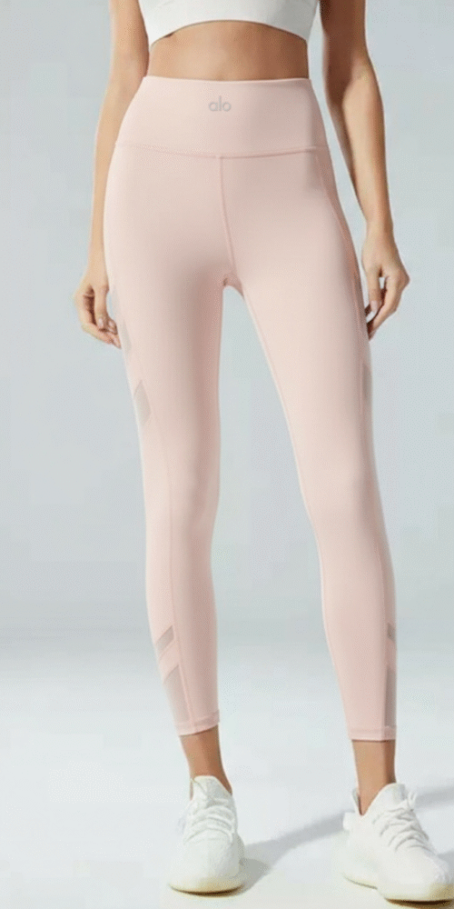 IDW-015 Leggins - Alo Malla Leg - Rosado